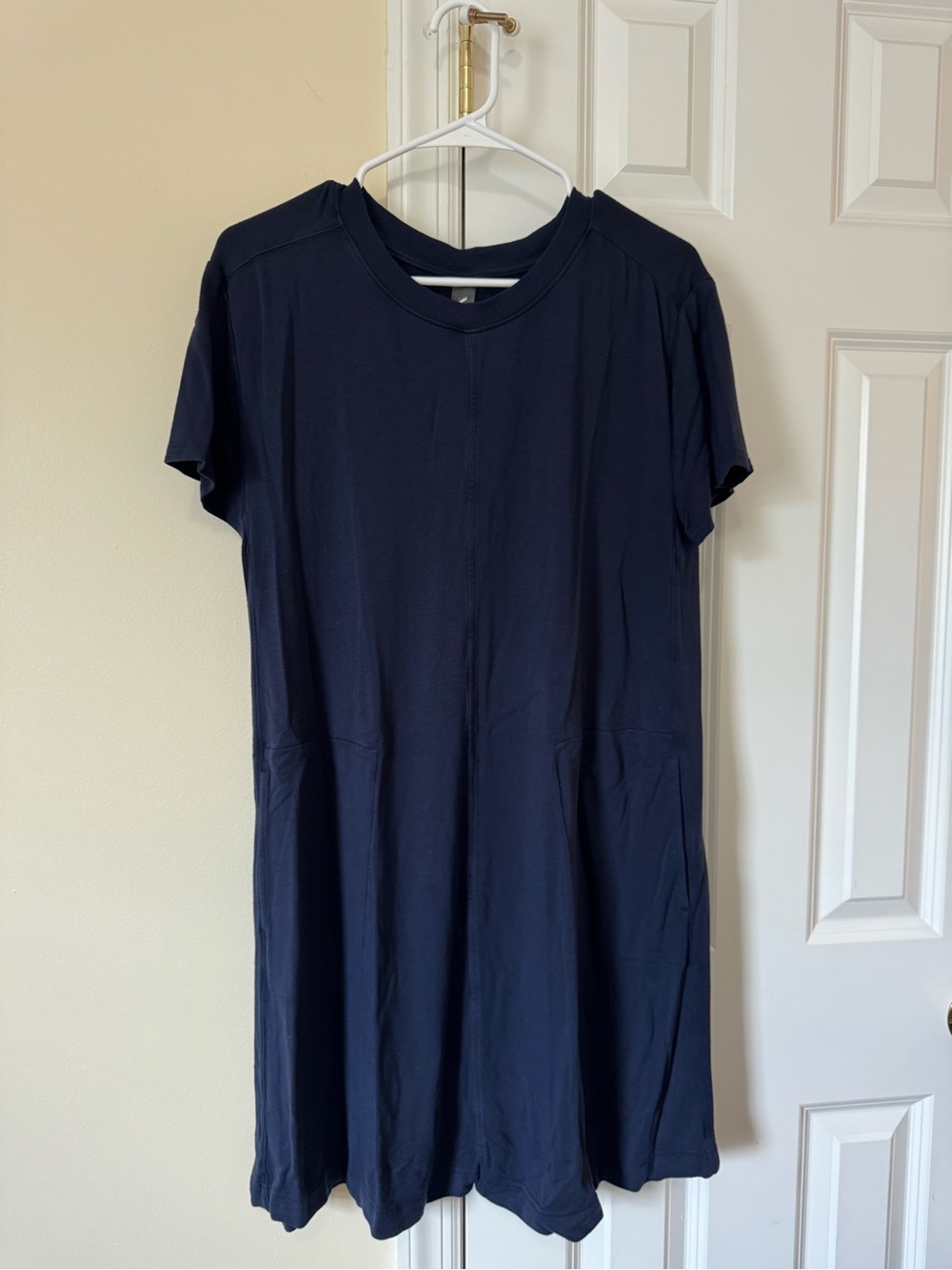 Loft Lou and Grey Classic Short-Sleeve Navy Dress